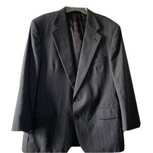 Vintage Polo University Club Ralph Lauren  Stripe Suit Jacket Blazer Made in USA